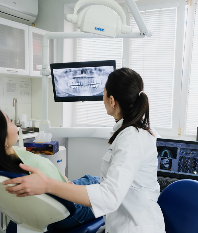 Patient and Dentist